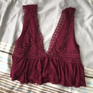 Urban Outfitters Crochet Crop Top